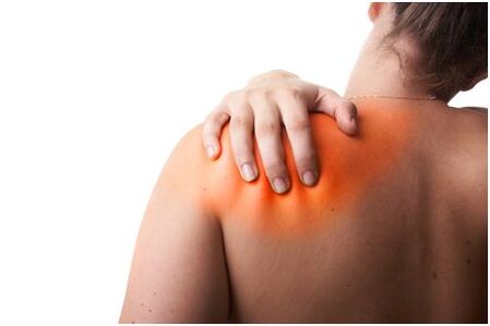 pain in shoulder blades