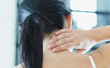 How does cervical osteochondrosis manifest