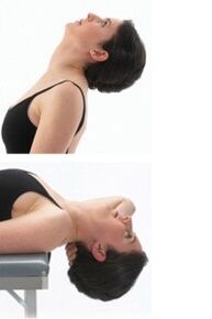 gymnastics for the neck in osteochondrosis